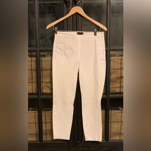Women’s J Crew Martie white pants. Size 2. Like new